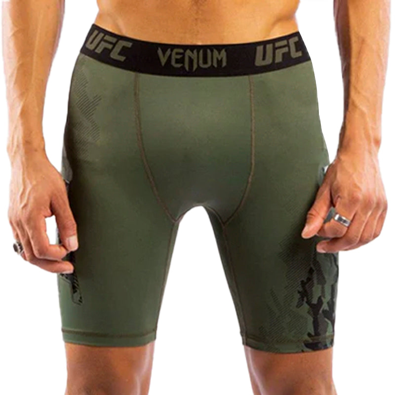 Venum G-Fit Compression Shorts Khaki