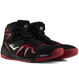 chaussure de boxe everlast low top noir rouge