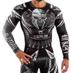 Rashguard Venum Gladiator 4.0 - Manches longues - Noir/Blanc