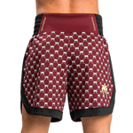 Short de boxe Venum Monogram - Noir/Bordeaux