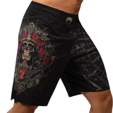 Venum Santa Muerte 5.0
Short de Combat pour Hommes - Noir Profond/Or