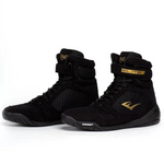 chaussures de boxe Everlast ELITE 2 High Top Boxing Shoes Black/Gold- myglove maroc