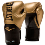 gants de boxe everlast gold noir or 