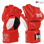 gants de sport mma metal boxe rouge 