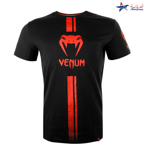 t shirt venum logo rouge, maroc, t shirt kik boxing