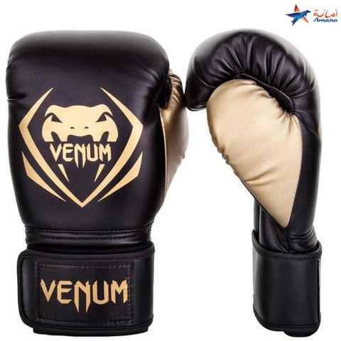 GANTS DE BOXE VENUM CONTENDER NOIR/Doré